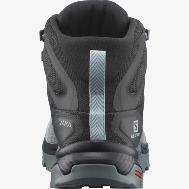 Botas Montaña Salomon Vaya Mid GTX Mujer Negros Grises | MX BQZA519